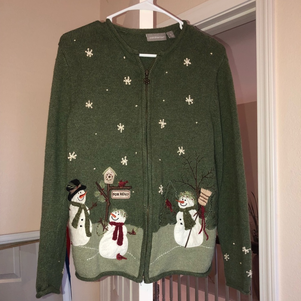 Green Christmas Sweater